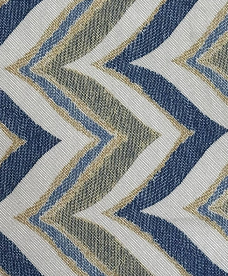 Зигзаг, синий